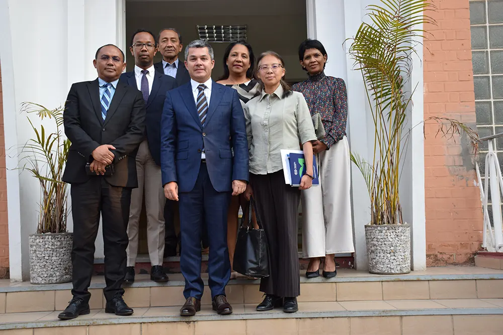 16 - Rencontre avec le Ministre, Monsieur David Herizo RALAMBOFIRINGA